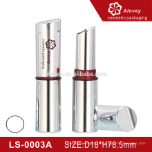 LS-0003A 2016 Empty make your own lipstick tube, shiny silver lipstick tube, lipstick case